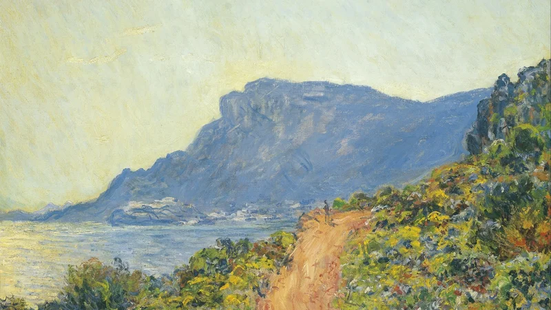 Claude Monet — La Corniche near Monaco