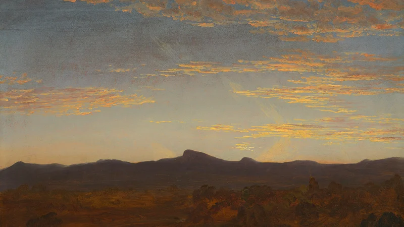 Thomas Cole — Study for "Catskill Creek"