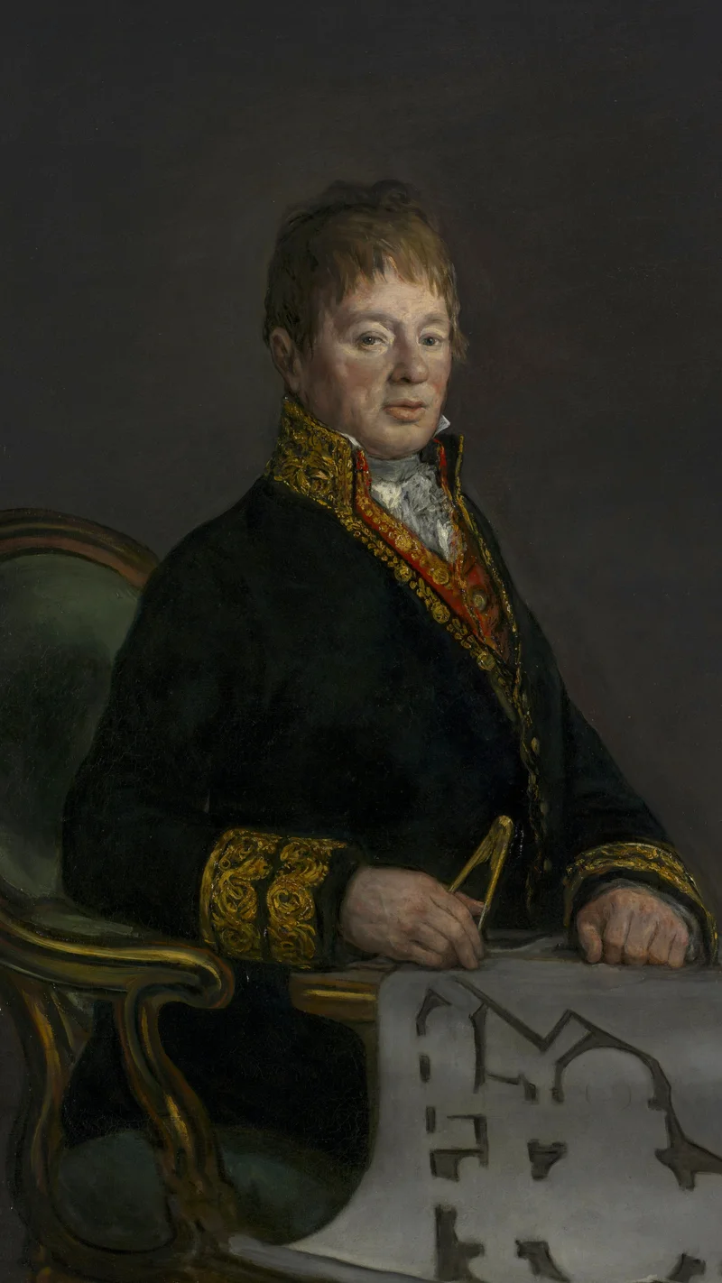 Francisco Goya — Portrait of Juan Antonio Cuervo