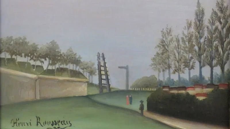 Henri Rousseau — ポルト・ド・ヴァンヴから望む防壁