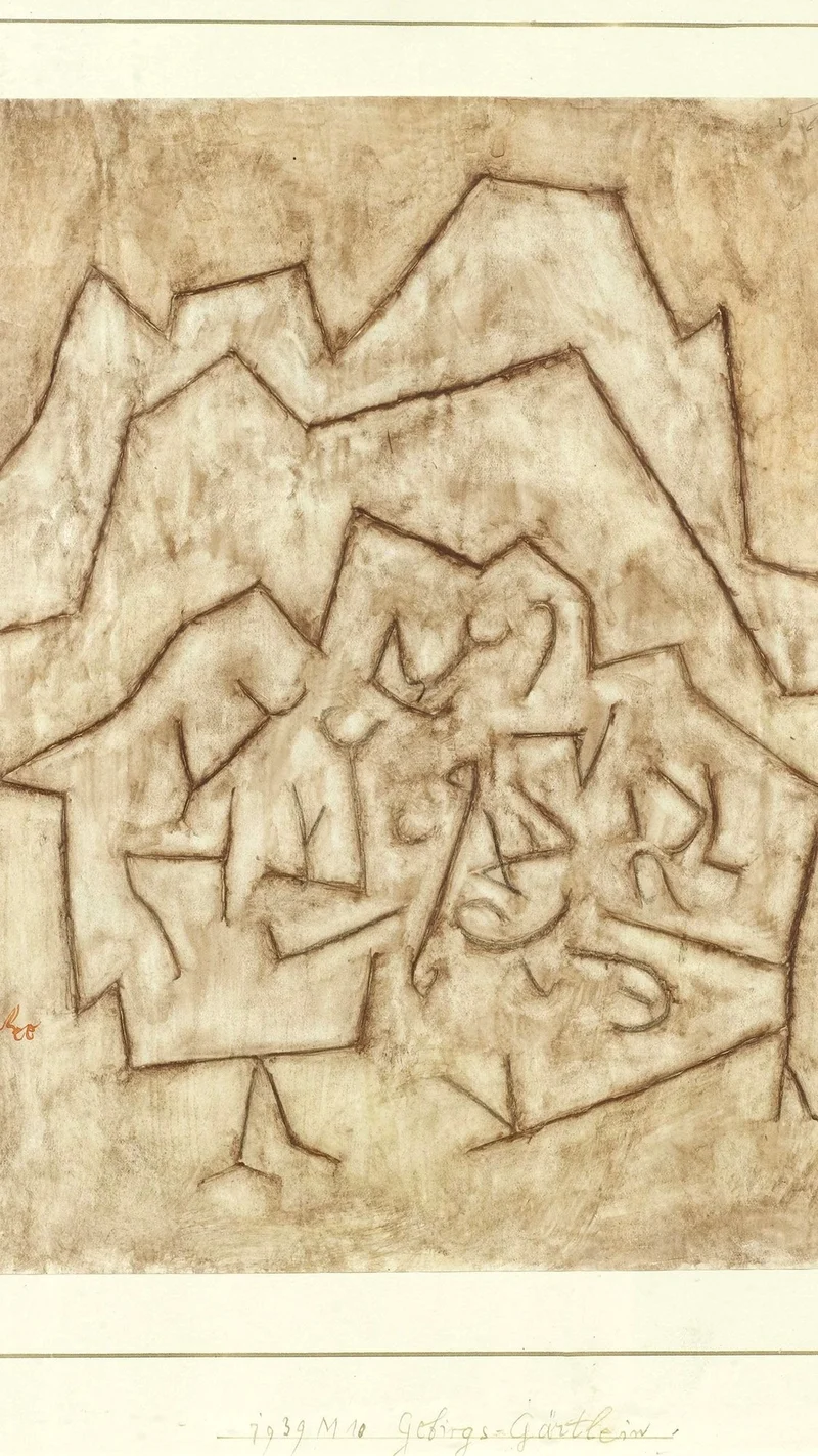 Paul Klee — Mountain Garden