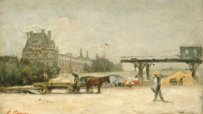 View of the Louvre