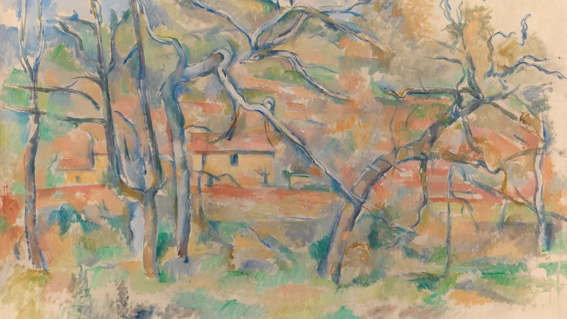 Árboles y casas, Provenza