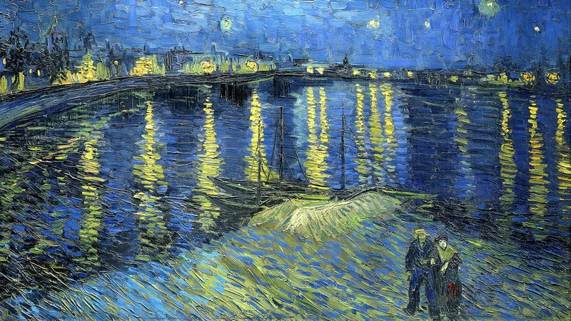 Vincent van Gogh — Starry Night Over the Rhone