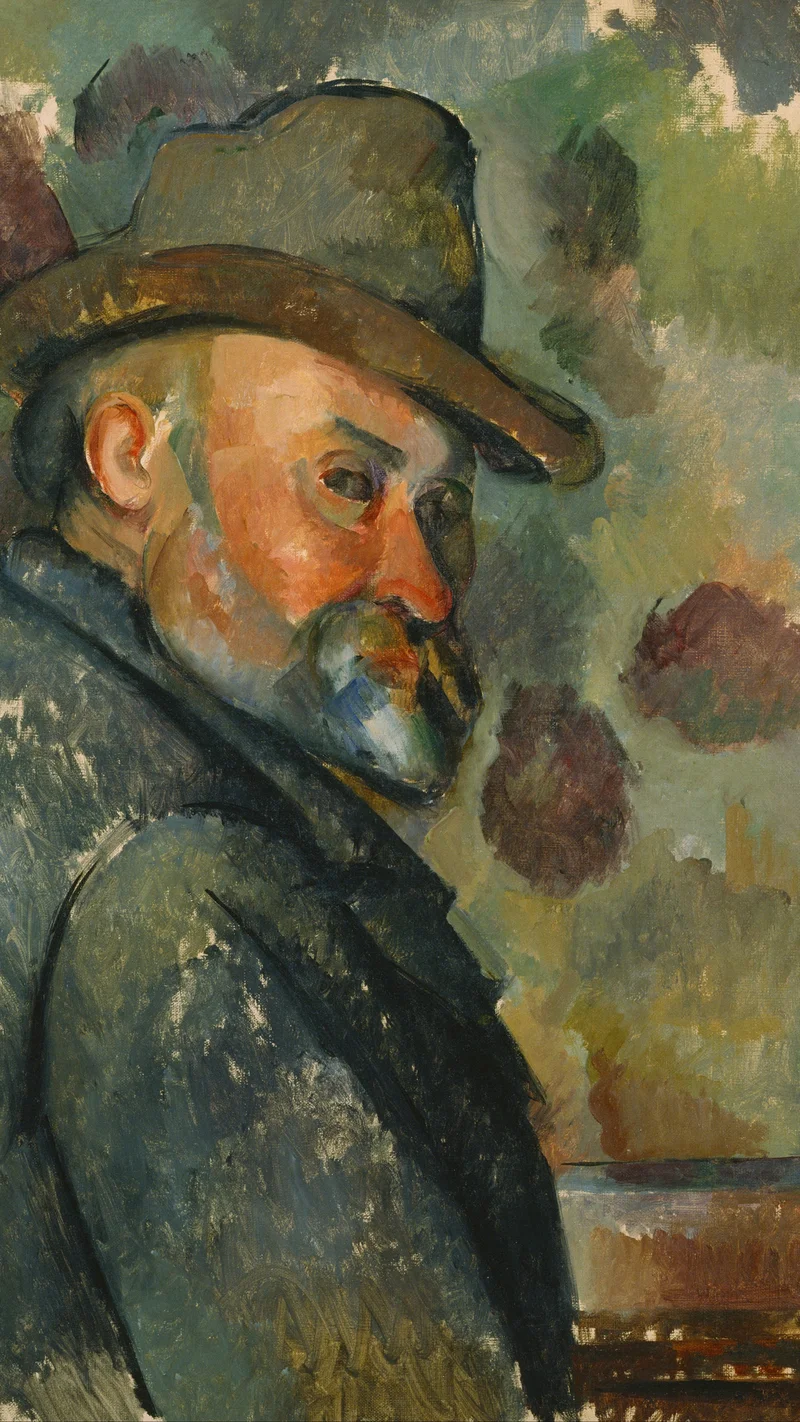 Paul Cezanne — Self-portrait in a Soft Hat