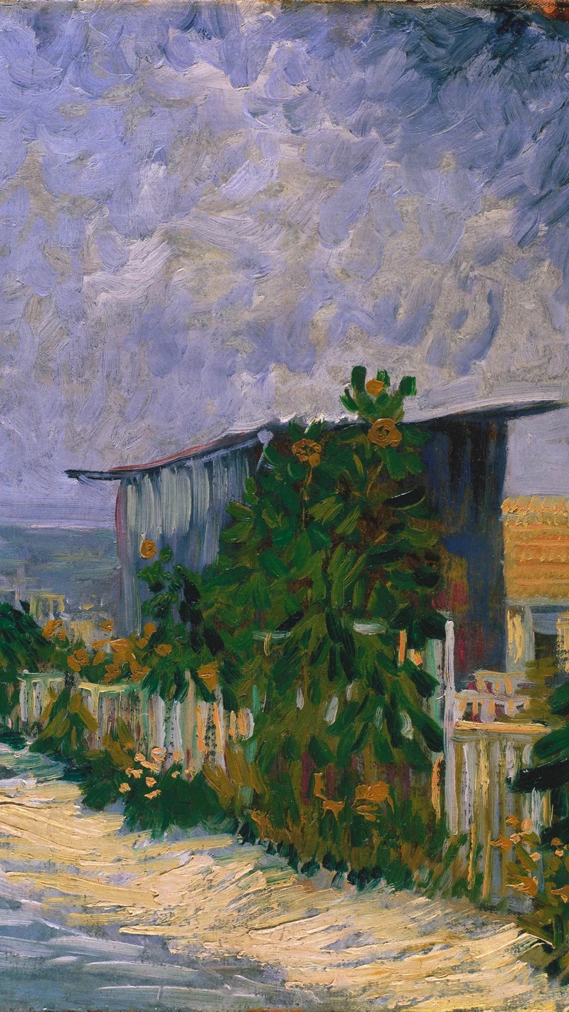Vincent van Gogh — Shelter on Montmartre