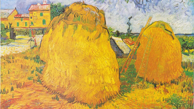 Haystacks in Provence