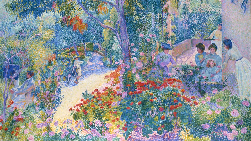 Henri-Edmond Cross — Afternoon in the Garden