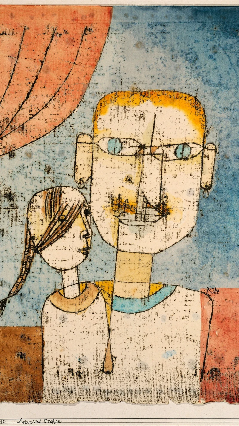 Paul Klee — Adam and Little Eve