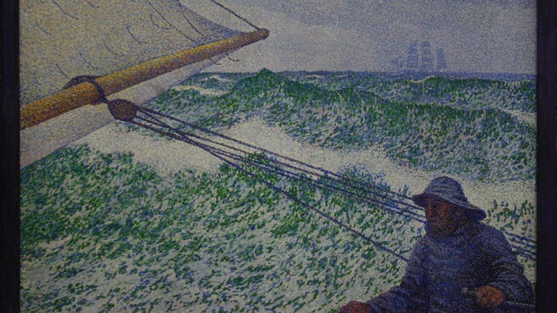 Théo van Rysselberghe — The Man at the Tiller