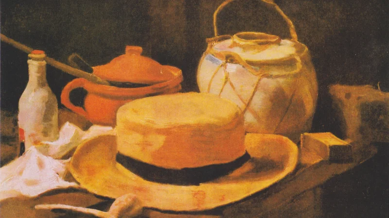 Still Life with Straw Hat