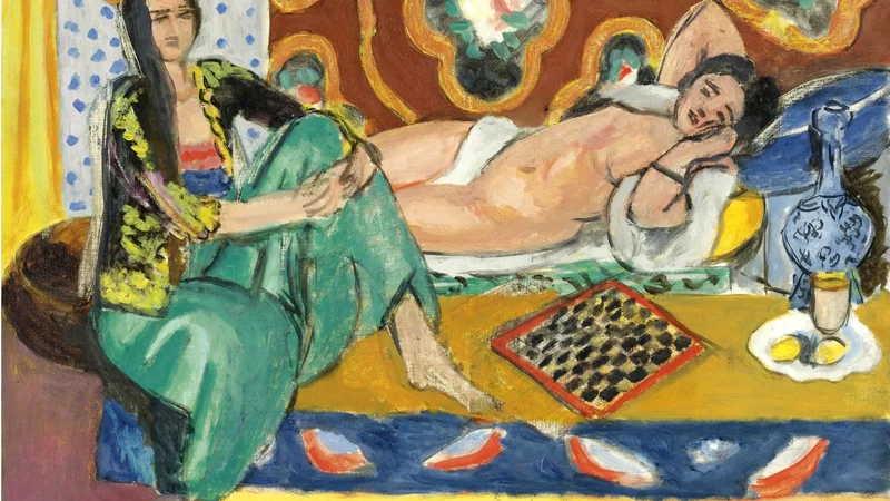 Henri Matisse — Odalisques Playing Checkers