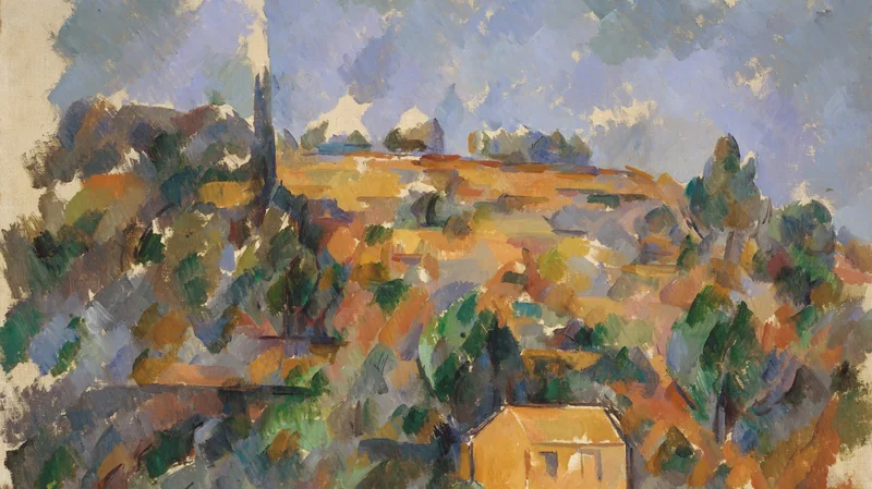 Paul Cezanne — Maisons sur la colline, Provence (Houses on the Hill)