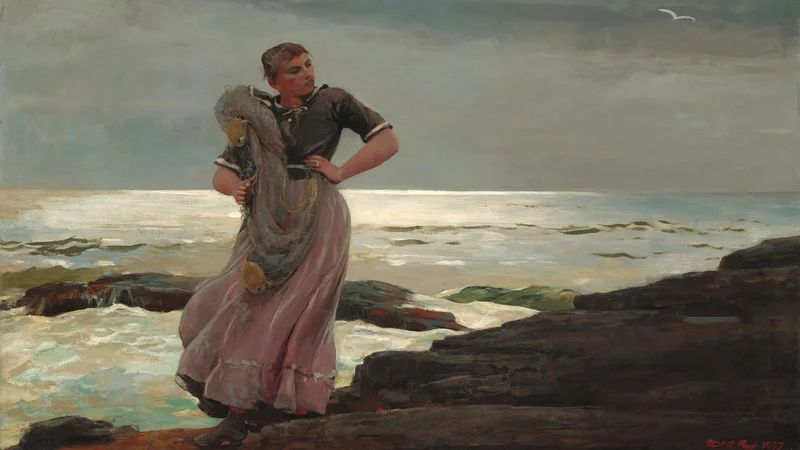 Winslow Homer — A Light on the Sea