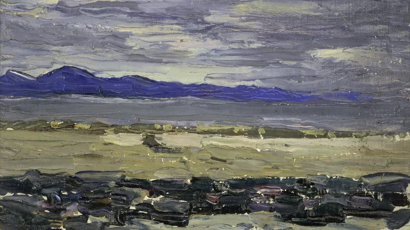 Wassily Kandinsky — Tunis, coastal landscape II