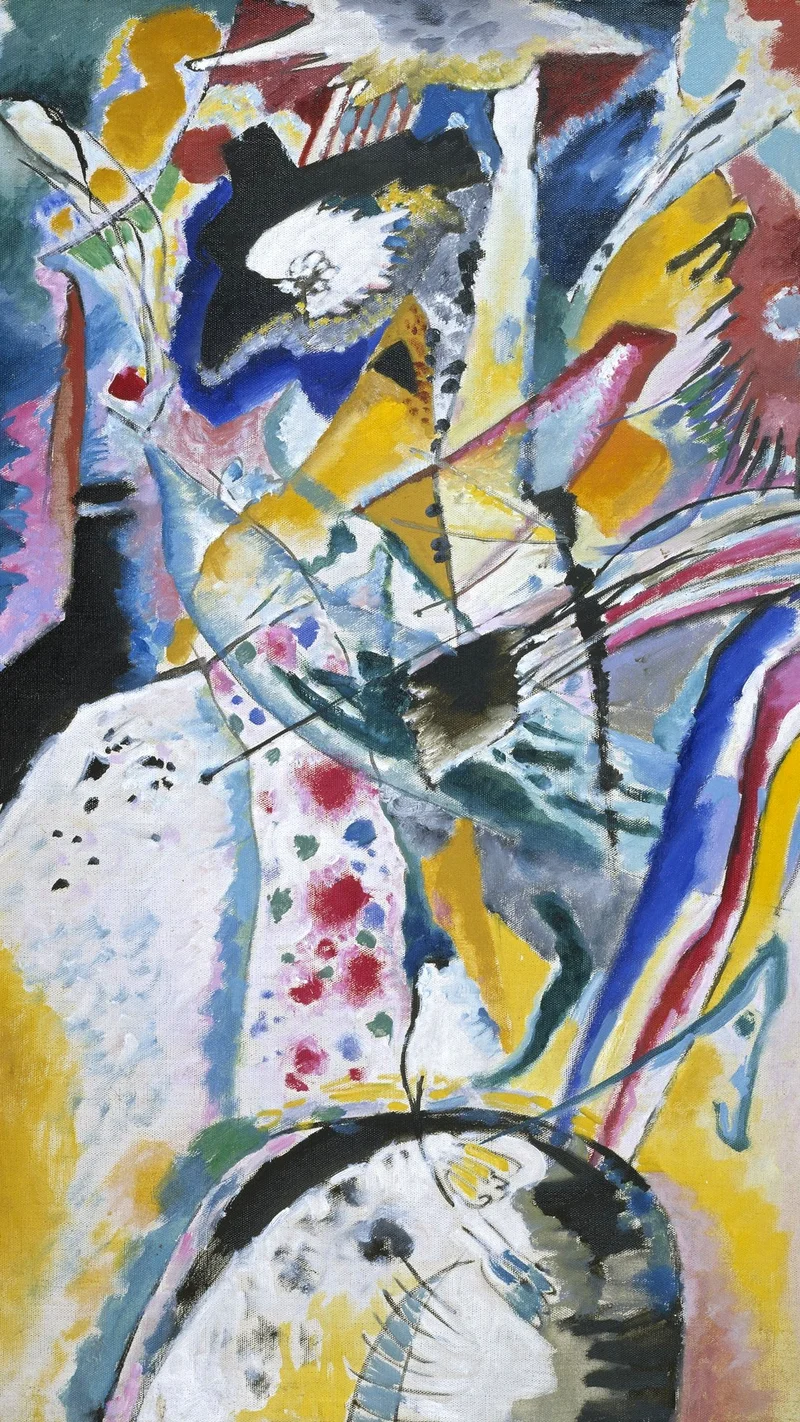 Wassily Kandinsky — Large study for a mural for Edwin R. Campbell (Summer)