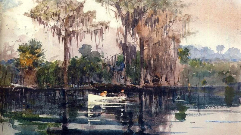 Winslow Homer — St. Johns River, Florida