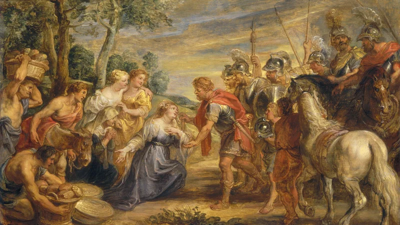 Peter Paul Rubens — La rencontre de David et Abigail