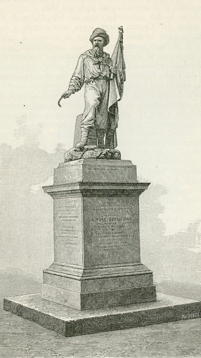Giuseppe Barberis — Monument to Simone Schiaffino