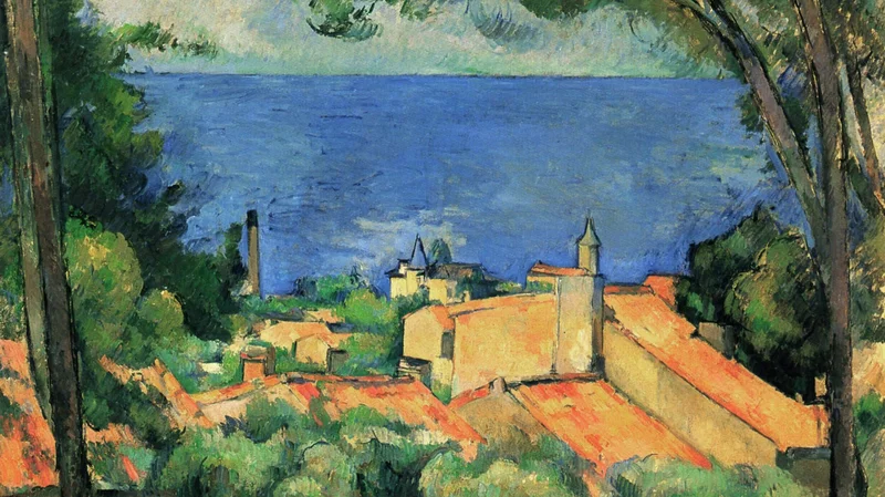 Paul Cezanne — Red Rooves of L'Estaque