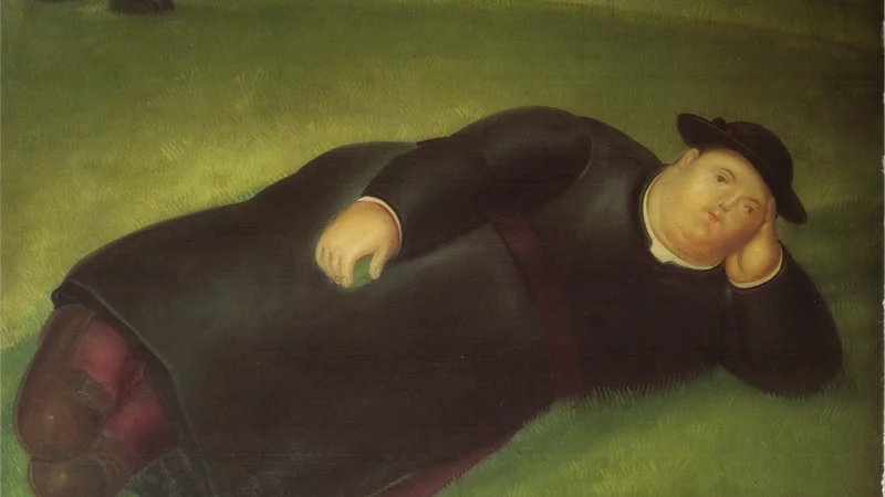Fernando Botero — Priest Extends