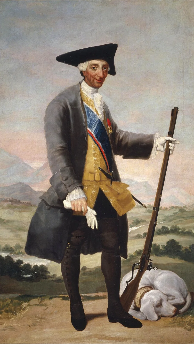 Francisco Goya — Charles III in Hunting Dress