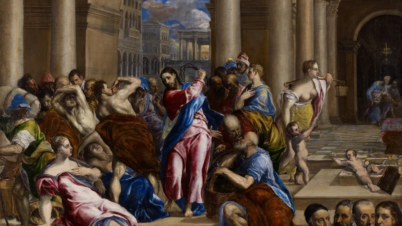 El Greco — Christ Driving the Traders from the Temple