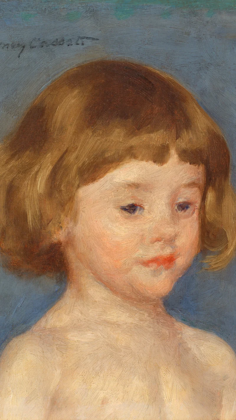 Mary Cassatt — Head of Jules (Buste d'enfant)