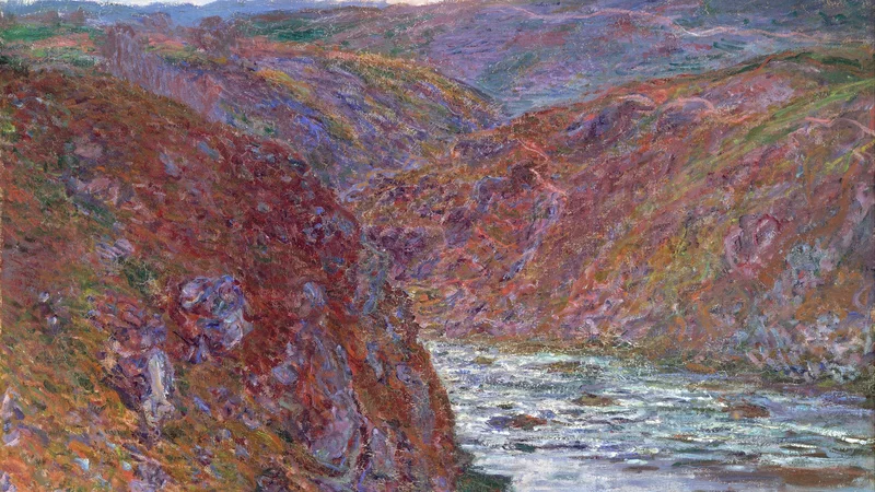 Claude Monet — Valley of the Creuse (Gray Day)