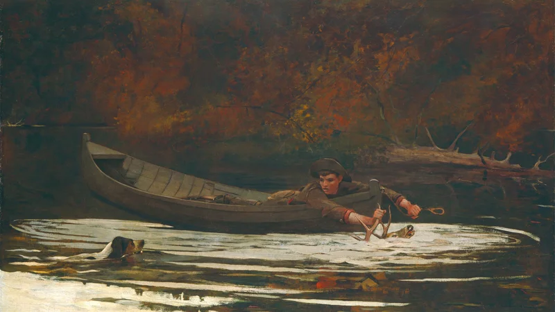 Winslow Homer — Hound and Hunter