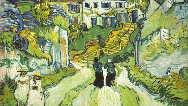 Vincent van Gogh — Stairway at Auvers