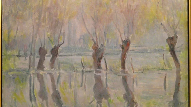 Claude Monet — Flood at Giverny