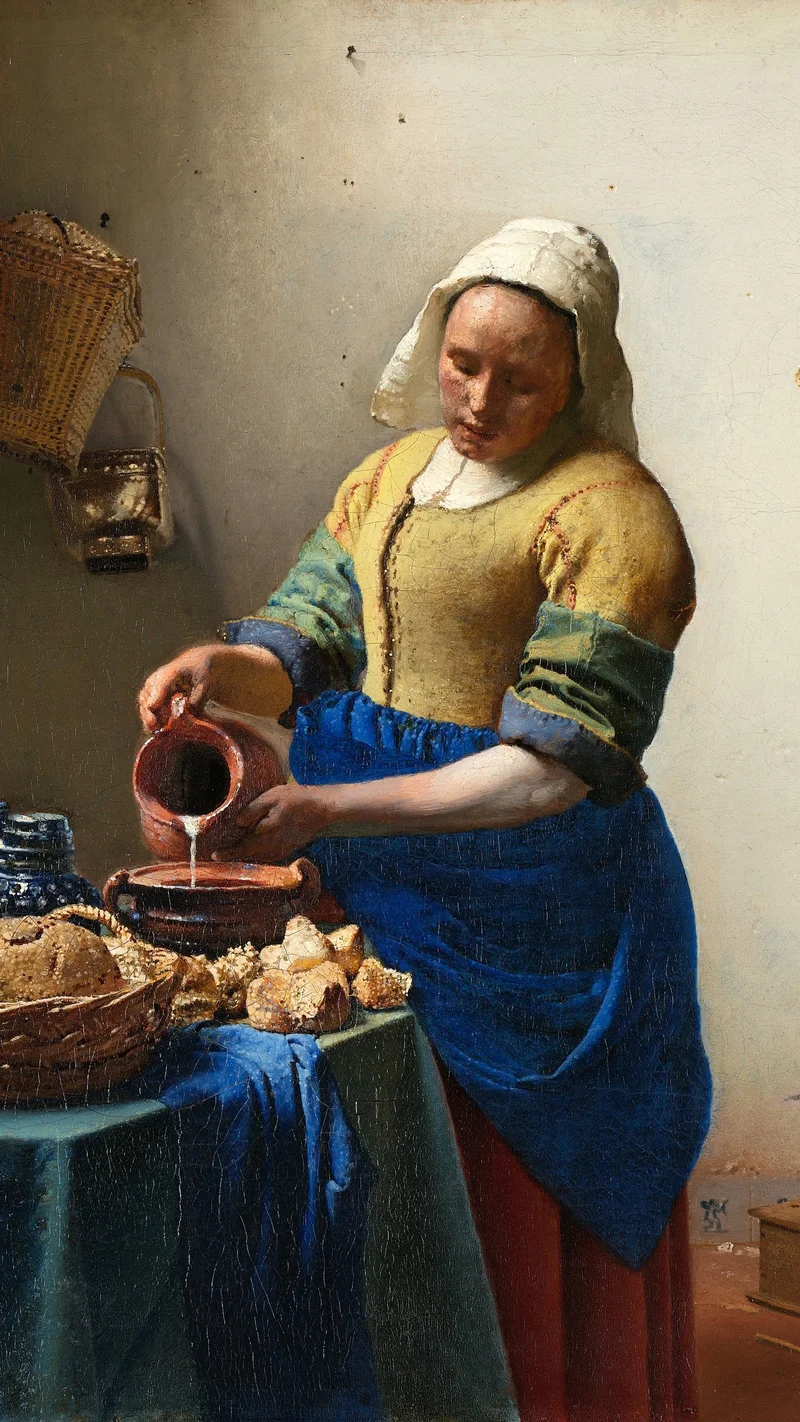 Featured artwork by Johannes Vermeer