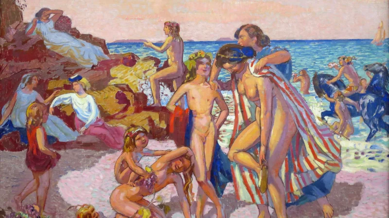 Maurice Denis — Bacchus and Ariadne