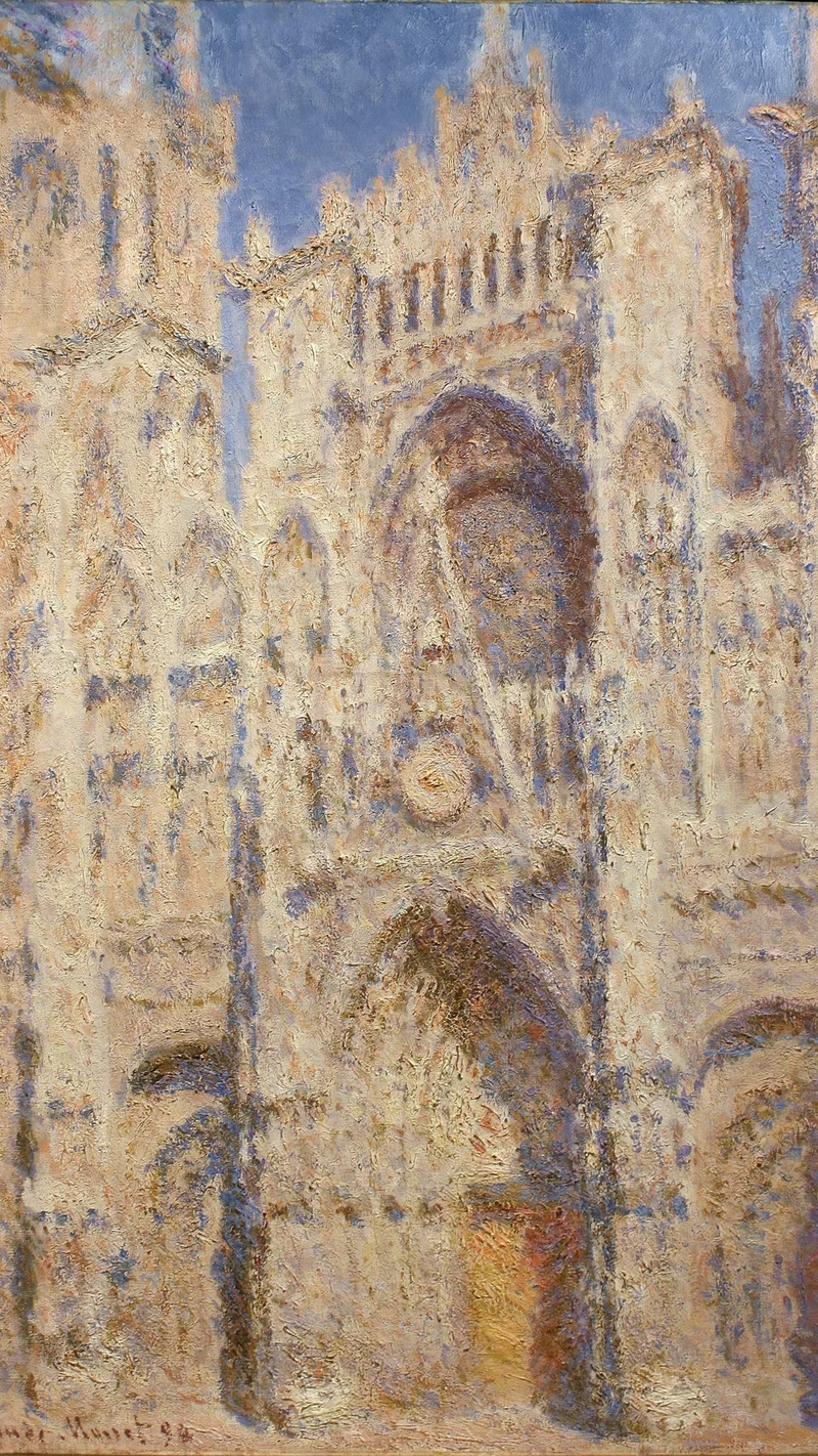 Claude Monet — Rouen Cathedral: The Portal (Sunlight)