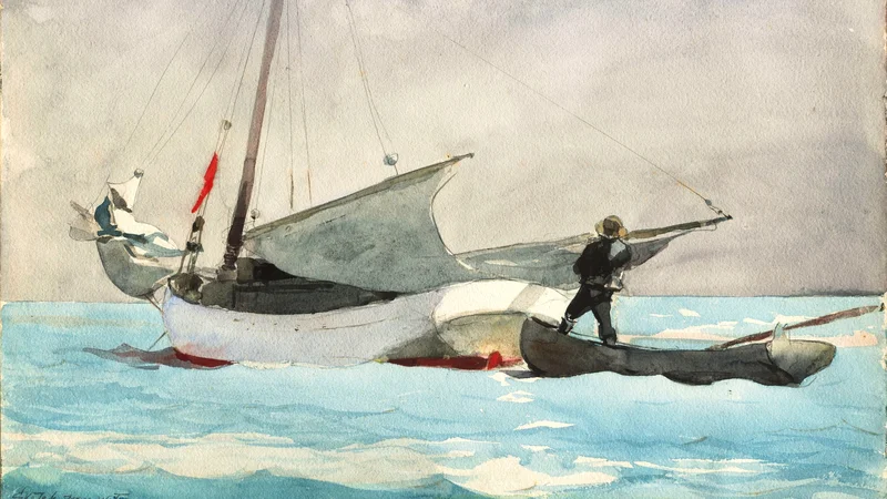 Stowing Sail