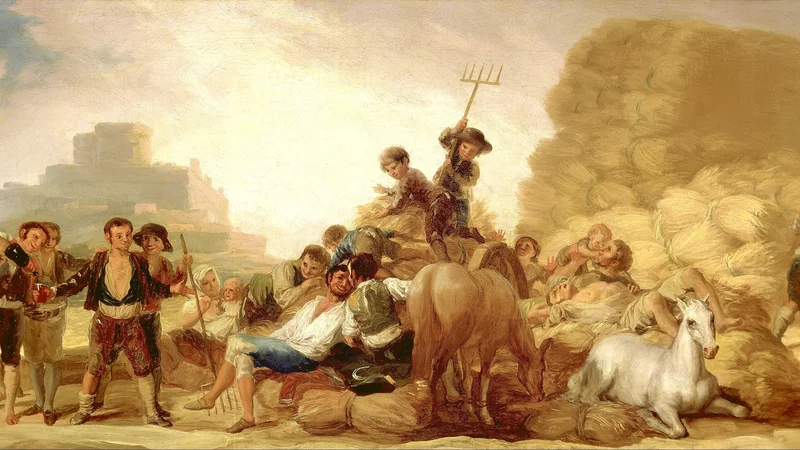 Francisco Goya — The Threshing Floor