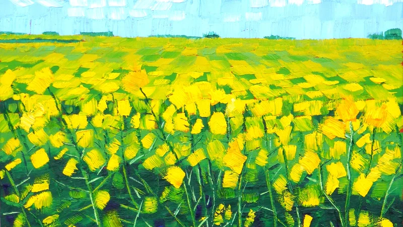 Anthony Padgett — Rapeseed After Wheatfield