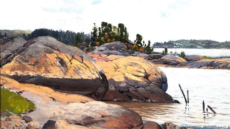A Rocky Shore in the Archipelago