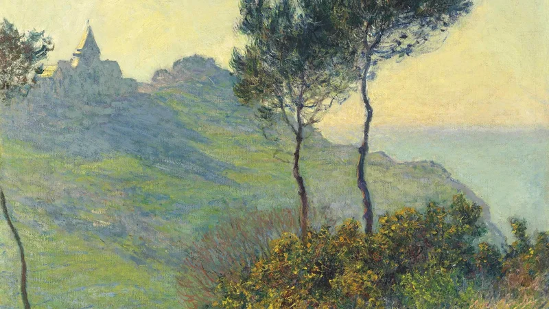 The Church of Varengeville, Sunset