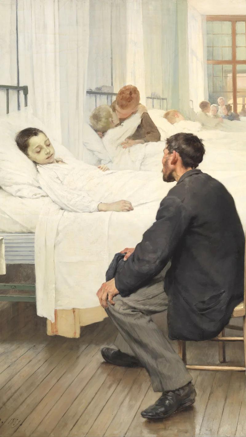 Henri Jules Jean Geoffroy — Visit day at the Hospital