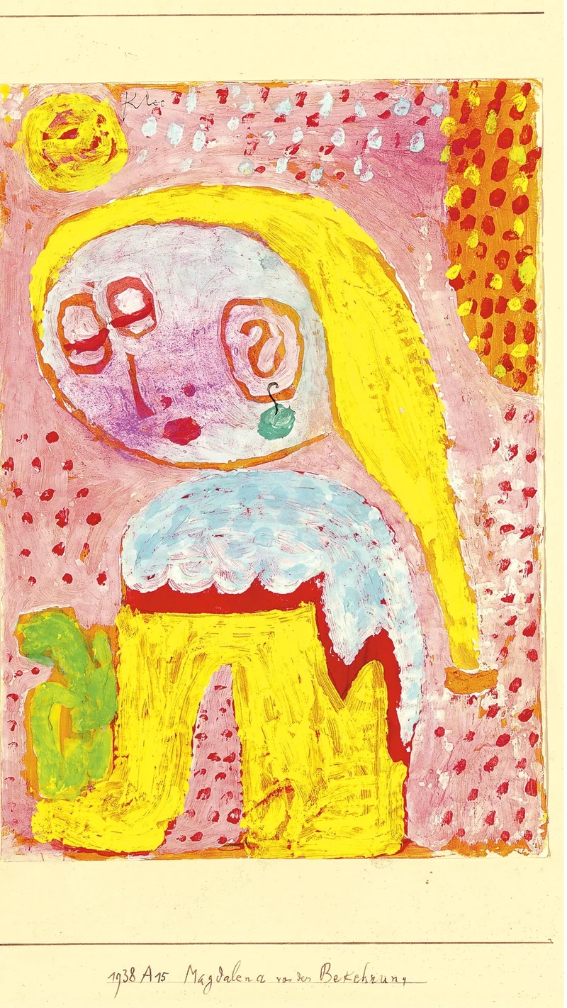 Paul Klee — Magdalena before conversion