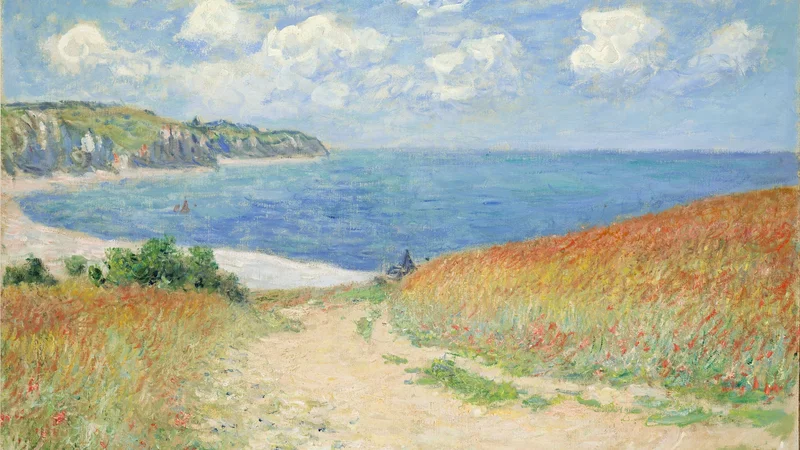 Claude Monet — Path in the Wheat at Pourville