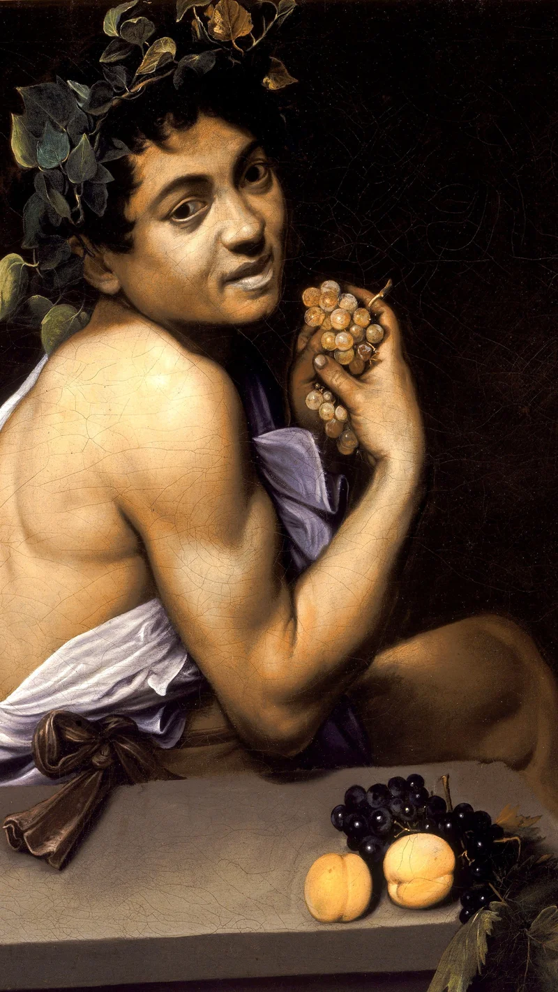 Michelangelo da Caravaggio — Self-Portrait as Bacchus