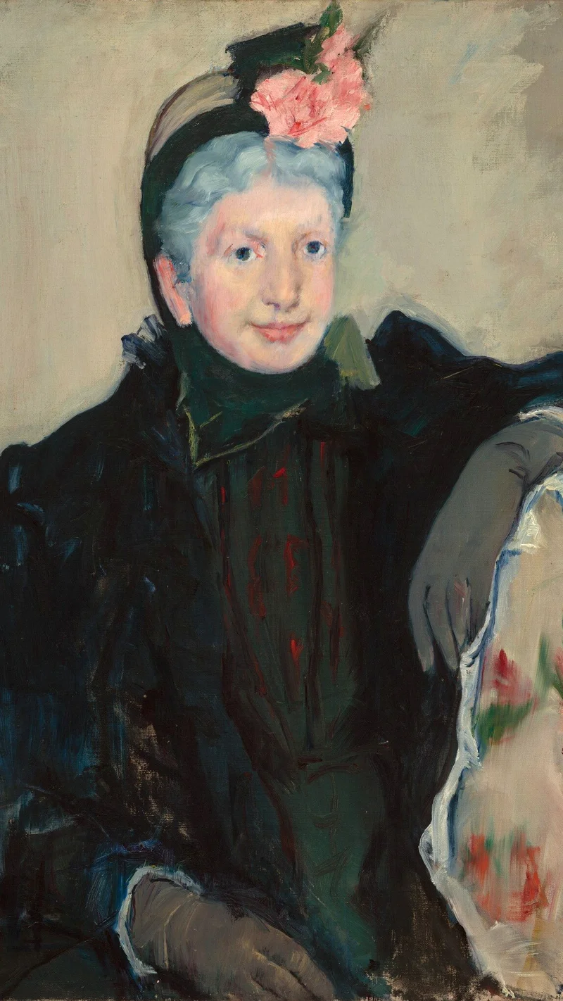 Mary Cassatt — Portrait of an Elderly Lady