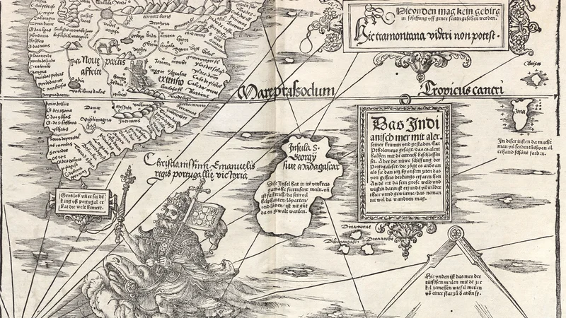 Carta Marina Universalis Fries 1525 1530 Hoja 11
