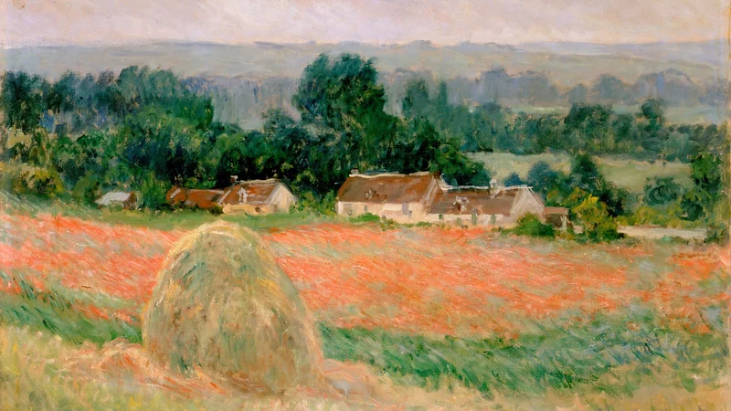 Claude Monet — Haystack at Giverny