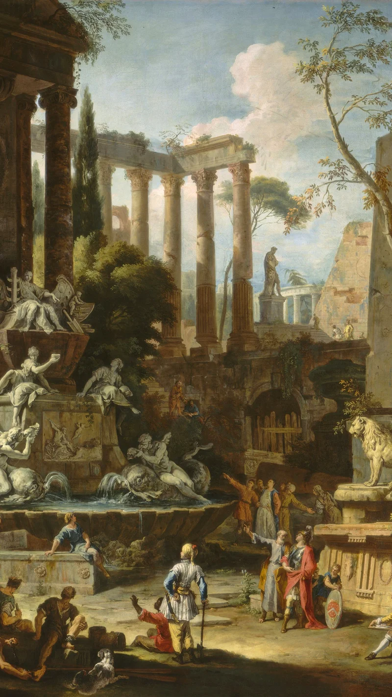 Sebastiano Ricci — Memorial to Admiral Sir Clowdisley Shovell