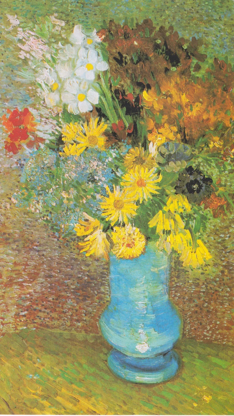 Vincent van Gogh — Vase with daisies and anemones