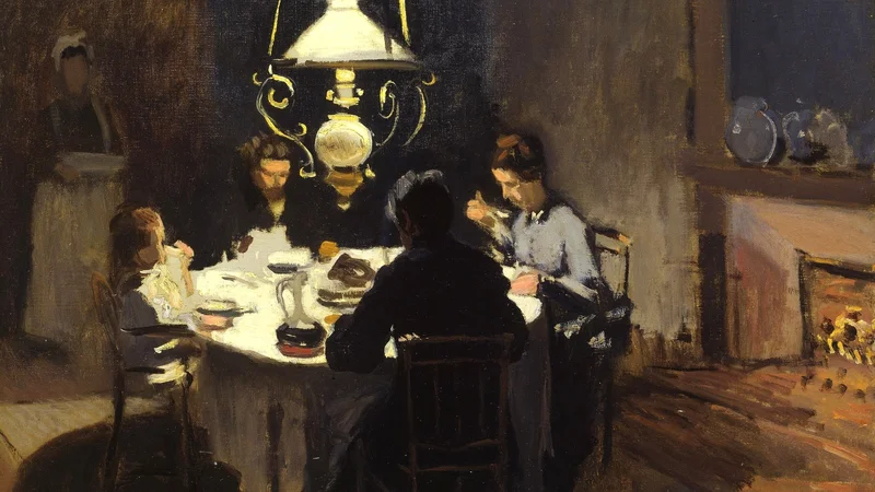 Claude Monet — The Dinner